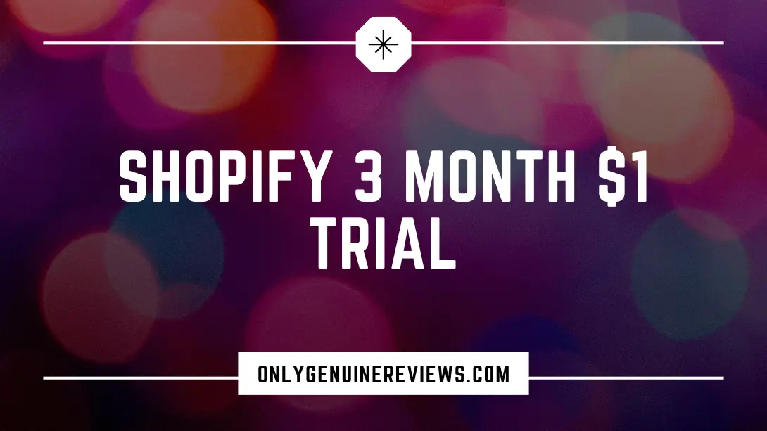How To Get 3 Months Shopify For Just $1 Per Month